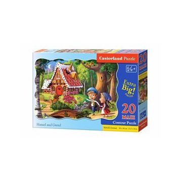 Castorland Hansel ve Gretel 20 Parça Puzzle