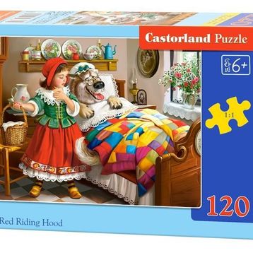 Castorland Kırmızı Başlıklı Kız 120 Parça Çocuk Puzzle