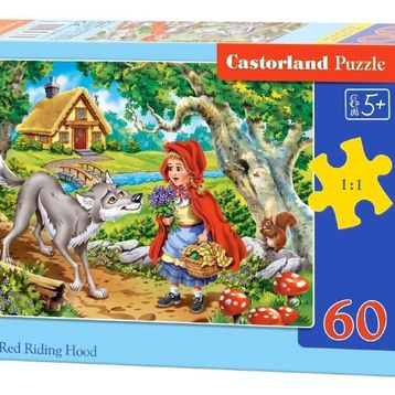 Castorland Kırmızı Başlıklı Kız 60 Parça Puzzle