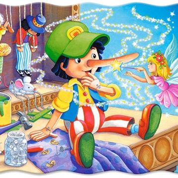 Castorland Pinokyo 30 Parça Çocuk Puzzle