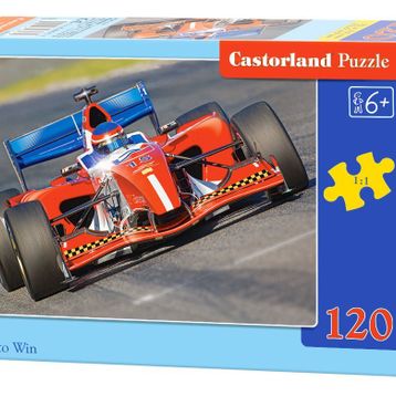 Castorland Yarış Arabası 120 Parça Puzzle