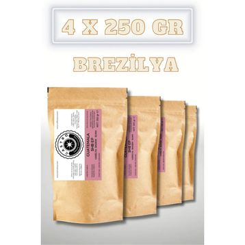 Castro 250 gr Brezilya Cerrado Jaguar Filtre Kahve (4 adet)