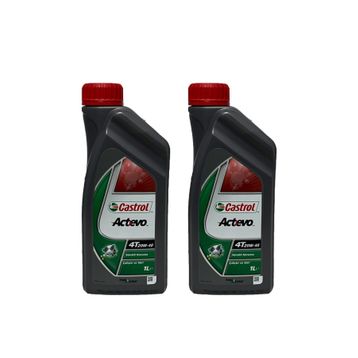 Castrol Actevo 4T 20W-40 1 lt 2'li Motorsiklet Yağı