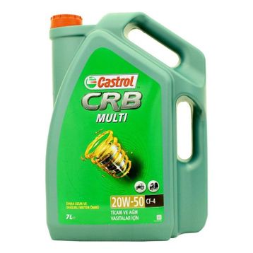 Castrol Crb Multi CF-4 20W-50 7 lt Diesel Motor Yağı