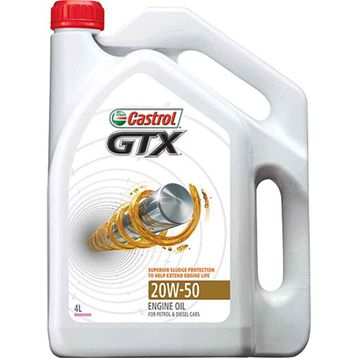 Castrol GTX 20W-50 4 lt Motor Yağı