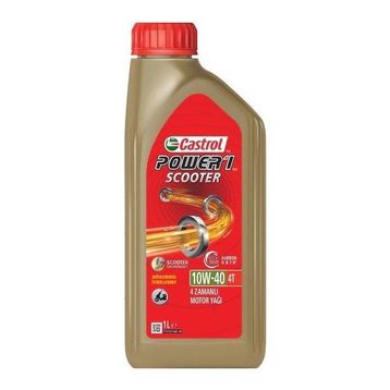 Castrol Power 1 Scooter 4T 10W40 1 lt Motorsiklet Yağı