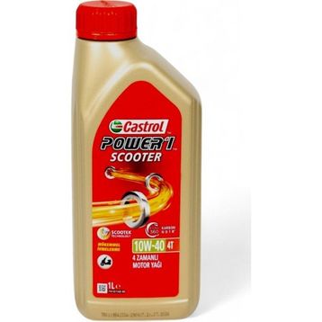 Castrol Power 1 Scooter 4T 10W40 1 lt Motorsiklet Yağı