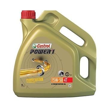 Castrol Power 1 W 15W-50 4T 4 lt Motosiklet Motor Yağı