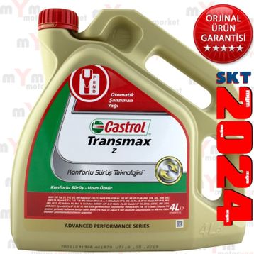 Castrol Transmax Z 4 lt Otomatik Transmisyon Yağı