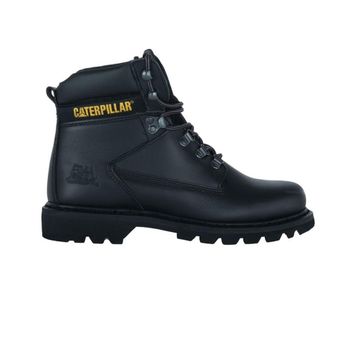 Cat 015M101384 Tennessee T-Black Siyah Renk Deri Kumaş Erkek Bot