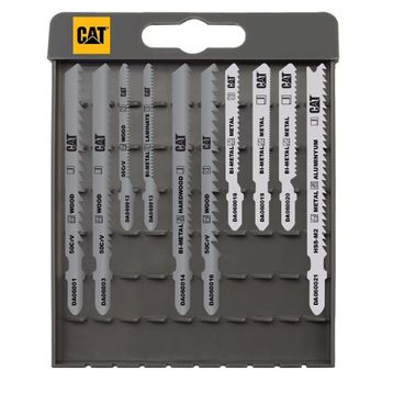Cat DA06903 10 Parça Profesyonel Dekupaj Testere Ucu