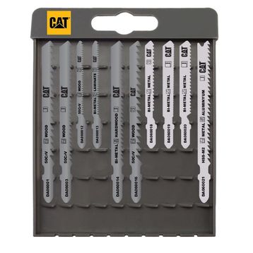 Cat DA06903 10 Parça Profesyonel Dekupaj Testere Ucu