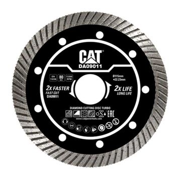 Cat DA09011 115 mm Profesyonel Beton, Tuğla, Parke Taşı Elmas Kesme Diski