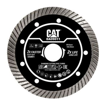 Cat DA09011 115 mm Profesyonel Beton, Tuğla, Parke Taşı Elmas Kesme Diski