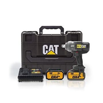 Cat Dx73 18Volt 4.0 Ah. Çift Akülü 1700/2100Nm Kömürsüz Profesyonel Şarjlı Somun Sıkma