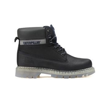 Cat Translucent 015G1120 Navy Kadın Botu