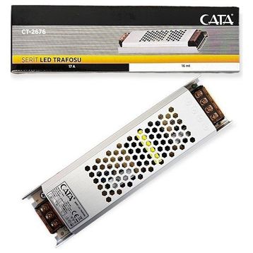 Cata 17A 200W Fansız Süper Slim Led Trafosu
