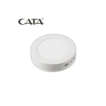Cata 18W Beyaz Sıva Üstü Beyaz Kasa Yuvarlak Led Panel