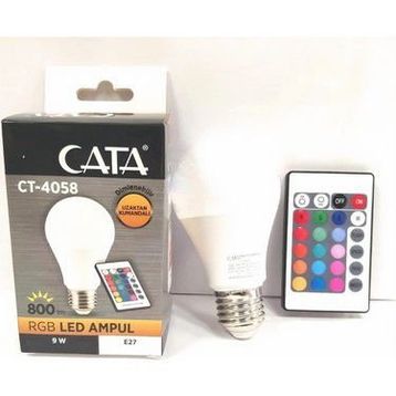Cata 4058 Uzaktan Kumandalı Rgb (çok Renkli) Led Ampul E27 3200 K CATA-4058