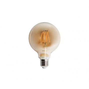 Cata 5 Adet CT4286 6W G95 Glop Rustik 2700K Amber E27 Duy LED