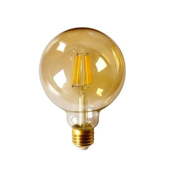 Cata 5 Adet CT4286 6W G95 Glop Rustik 2700K Amber E27 Duy LED