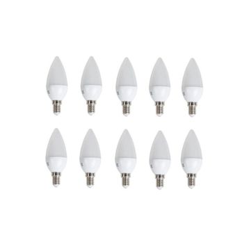 Cata - 7 Watt E14 Duylu Led Mum Ampul - Beyaz Işık - (10 Adet) CATACT4079-B10