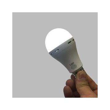 Cata 9W Beyaz Şarjlı Led Ampul