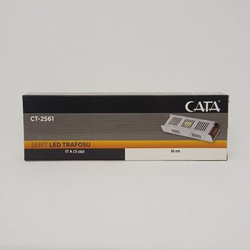 Cata CT-2561 17A Gri Slim Led Trafosu