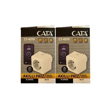 Cata CT-4010 2 Adet Akıllı Wifi Prizi