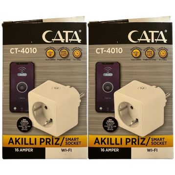 Cata CT-4010 2 Adet Akıllı Wifi Prizi