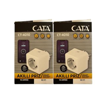 Cata CT-4010 2 Adet Akıllı Wifi Prizi