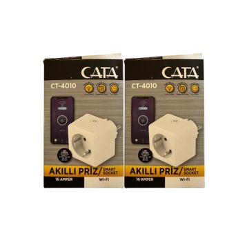 Cata CT-4010 2 Adet Akıllı Wifi Prizi