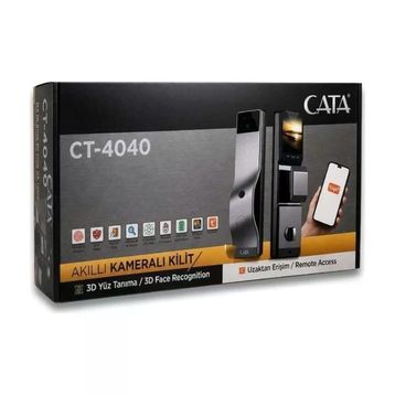 Cata CT-4040 Akıllı Kameralı Kapı Kilidi