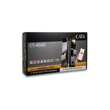 Cata CT-4040 Akıllı Kameralı Kapı Kilidi