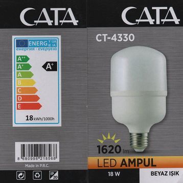 Cata CT-4330 18W Led 1620 lm E27 Ampul