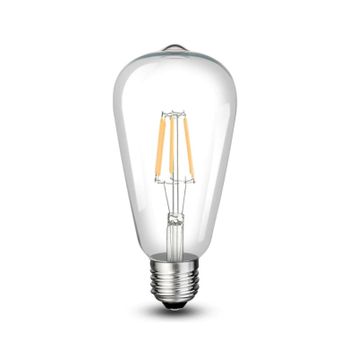 Cata CT-4353 8W 220V ST64 Model E27 Duy Gün Işığı Edison Rustik Led Ampul