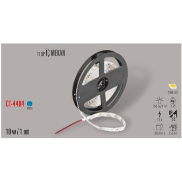Cata CT-4484 10Ç Mavi 5 m İç Mekan LED Şerit