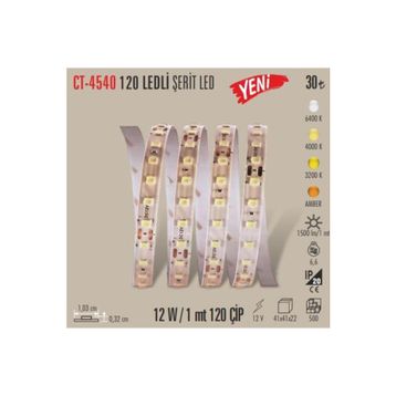 Cata CT-4540 A 120 Ledli Amber Şerit Led