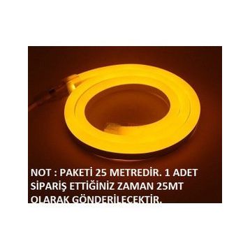 Cata CT-4554 Amber 25 mt Neon LED Hortum