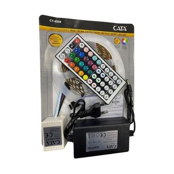 Cata CT-4558 5 mt 352 Renk Rgb İç Mekan Şerit Led Seti
