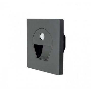 Cata CT-5170 1W Sensörlü 3200K Günışığı Işık Siyah Kasa Koridor Led Armatür