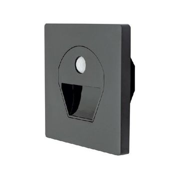 Cata CT-5170 1W Sensörlü 3200K Günışığı Işık Siyah Kasa Koridor Led Armatür