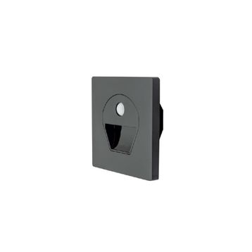 Cata CT-5170 1W Sensörlü 3200K Günışığı Işık Siyah Kasa Koridor Led Armatür