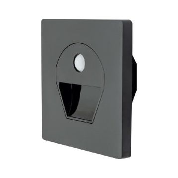 Cata CT-5170 1W Sensörlü 3200K Günışığı Işık Siyah Kasa Koridor Led Armatür