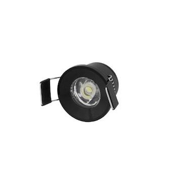 Cata CT-5270 6400K Beyaz 1.5W Siyah Kasa Power Ledli Spot Armatür