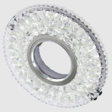 Cata CT-6583 Günışığı Hanımeli Led Çerçeveli Kristal Cam Spot
