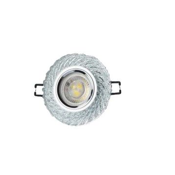 Cata Ct-6613 Gu-10 Duylu Buse Led Çerçeveli Dekoratif Cam Spot