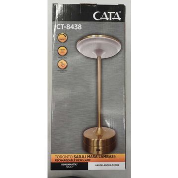 Cata CT-8438 Toronto Şarjlı Masa Lambası