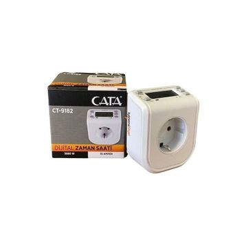 Cata CT-9182 Digital Zaman Saati Akıllı Priz