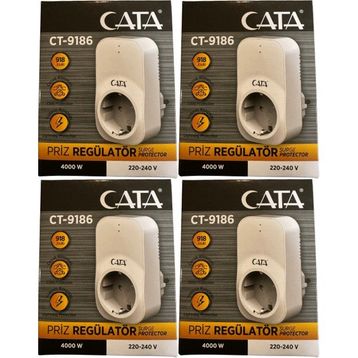 Cata CT-9186 4 Adet Tekli Kablosuz Priz